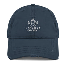 Load image into Gallery viewer, Hosanna Coffee Distressed Dad Hat