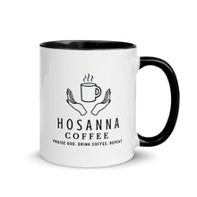 Load image into Gallery viewer, Hosanna Coffee Mug with Color Inside