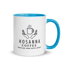 Load image into Gallery viewer, Hosanna Coffee Mug with Color Inside