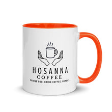 Load image into Gallery viewer, Hosanna Coffee Mug with Color Inside