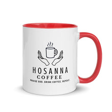 Load image into Gallery viewer, Hosanna Coffee Mug with Color Inside
