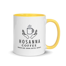 Load image into Gallery viewer, Hosanna Coffee Mug with Color Inside