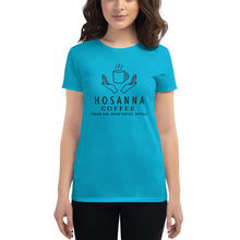 Load image into Gallery viewer, Hosanna Coffee Women's short sleeve t-shirt