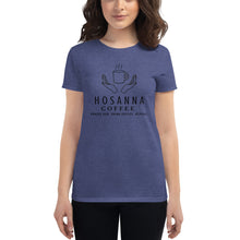 Load image into Gallery viewer, Hosanna Coffee Women's short sleeve t-shirt