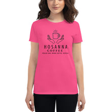 Load image into Gallery viewer, Hosanna Coffee Women's short sleeve t-shirt