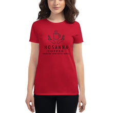 Load image into Gallery viewer, Hosanna Coffee Women's short sleeve t-shirt