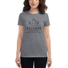 Load image into Gallery viewer, Hosanna Coffee Women's short sleeve t-shirt