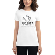 Load image into Gallery viewer, Hosanna Coffee Women's short sleeve t-shirt
