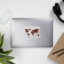 Load image into Gallery viewer, BUY COFFEE. SUPPORT MISSIONS. - Bubble-free stickers
